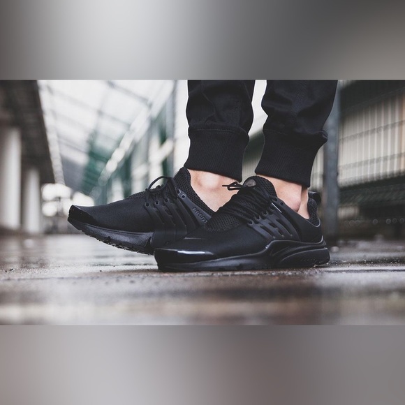 Nike Other - Nike Air Presto GS Triple Black Blackout 833875-003 Running Size 6y Womens 7.5